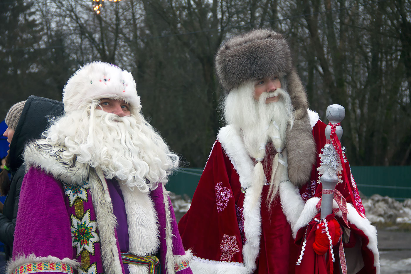 Деды морозы разных городов. Дед Мороз в России.