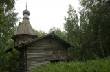 Церковь начала XVII века. Карелия, остров Троица