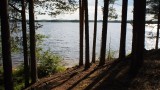 озеро Вендюрсоке вид со стоянки на высоком берегу