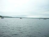 катамараны на озере