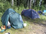 Палатка - это дом и укрытие на ближайшую неделю