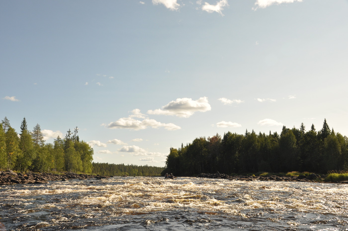 Река Водла в Карелии