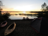 Тихий вечер на озере Вагатозеро