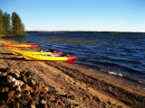 Дневка на озере Линдозеро