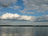 Облака над озером Линдозеро